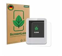 ScreenLeaf 2 Pezzi Pellicola protettiva per Bresser ClimaTemp Termometro digitale da camera [Proteggi Schermo Sostenibili, Clear, Antigraffio]