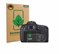 ScreenLeaf 2 Pezzi Pellicola protettiva per Canon EOS 7D [Proteggi Schermo Sostenibili, Clear, Antigraffio]