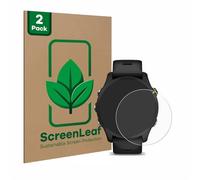 ScreenLeaf 2 Pezzi Pellicola protettiva per Garmin Forerunner 255 Music [Proteggi Schermo Sostenibili, Clear, Antigraffio]