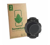 ScreenLeaf 2 Pezzi Pellicola protettiva per Garmin Instinct 3 Tactical Edition (50 mm) [Proteggi Schermo Sostenibili, Clear, Antigraffio]