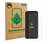 ScreenLeaf 2 Pezzi Pellicola protettiva per Google Pixel 8a [Proteggi Schermo Sostenibili, Clear, Antigraffio]