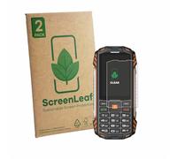 ScreenLeaf 2 Pezzi Pellicola protettiva per Hammer H Power Plus LTE [Proteggi Schermo Sostenibili, Clear, Antigraffio]