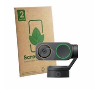 ScreenLeaf 2 Pezzi Pellicola protettiva per Insta360 Link 2 Pro (Lente) [Proteggi Schermo Sostenibili, Clear, Antigraffio]