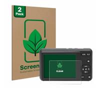 ScreenLeaf 2 Pezzi Pellicola protettiva per Kodak Pixpro FZ55 [Proteggi Schermo Sostenibili, Clear, Antigraffio]