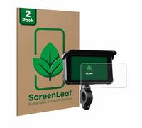 ScreenLeaf (2 Pezzi Pellicola protettiva per Midland Bike-Play-Guardian [Proteggi Schermo Sostenibili, Clear, Antigraffio]