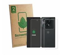 ScreenLeaf 2 Pezzi Pellicola protettiva per Motorola Razr Fold (Fronte+Retro) [Proteggi Schermo Sostenibili, Clear, Antigraffio]