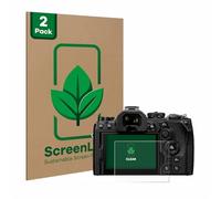 ScreenLeaf 2 Pezzi Pellicola protettiva per Olympus OM System OM-1 Mark II/OM-3 [Proteggi Schermo Sostenibili, Clear, Antigraffio]
