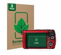ScreenLeaf 2 Pezzi Pellicola protettiva per Olympus OM System Tough TG-7 [Proteggi Schermo Sostenibili, Clear, Antigraffio]
