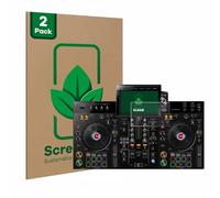 ScreenLeaf (2 Pezzi Pellicola protettiva per Pioneer XDJ-RX3 [Proteggi Schermo Sostenibili, Clear, Antigraffio]