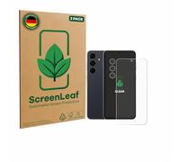 ScreenLeaf (2 Pezzi Pellicola protettiva per Samsung Galaxy S25 FE Enterprise Edition (Fronte+Fotocamera) [Proteggi Schermo Sostenibili, Clear]