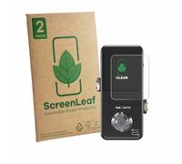ScreenLeaf 2 Pezzi Pellicola protettiva per TC Electronic POLYTUNE 3 Noir [Proteggi Schermo Sostenibili, Clear, Antigraffio]