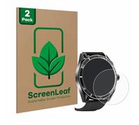ScreenLeaf 2 Pezzi Pellicola protettiva per Yuede Smartwatch 1.43" (rotondo) [Proteggi Schermo Sostenibili, Clear, Antigraffio]