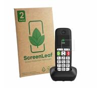 ScreenLeaf Pellicola Protettiva per Gigaset DL780 Plus | 2 Pezzi Chiara Protezione Schermo Made in Germany Antigraffio Proteggi Schermo Case-Friendly