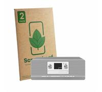 ScreenLeaf Pellicola Protettiva per TechniSat Digitradio 372 CD | 2 Pezzi Chiara Protezione Schermo Made in Germany Antigraffio Proteggi Schermo Case-Friendly