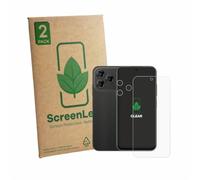 ScreenLeaf Pellicola Protettiva per ZTE Blade V80 Vita | (Fronte+Fotocamera) 2 Pezzi Chiara Protezione Schermo Made in Germany Antigraffio Proteggi Schermo Case-Friendly