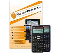 ScreenProtect UltraClear - Pellicola proteggi schermo per Sharp EL-W506 X, con spatola e panno in microfibra