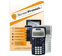 ScreenProtect UltraClear - Pellicola proteggi schermo per TI-30 X II B & TI-30 X II S, con spatola e panno in microfibra