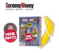 Screeny Weeny 6.0 Beast - Bianco chiaro - Realistico per Test delle urine