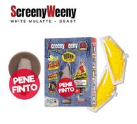 Screeny Weeny 6.0 Beast - Bianco/Mulatto - Realistico per Test delle urine