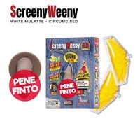 Screeny Weeny 6.0 Circonciso - Bianco/Mulatto - Realistico per Test delle urine
