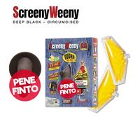 Screeny Weeny 6.0 Circonciso - Nero - Realistico per Test delle urine