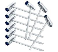 Scrench per motosega 9 pezzi Chiave a T combinata Cacciavite e strumento di regolazione chiave per seghe Catene Dado Candela