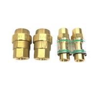 Screw air compressor oil return check valve 15bar hexagonal oil return pipe check valve 1/8 1/4 Orifice 2.0mm transparent visual(THF-2,Orifice 2.0mm)