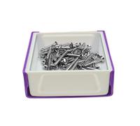 SCREW ARGANISER CUSTODIA | Scatola portaoggetti per piccoli pezzi robusto supporto hardware con coperchio trasparente per l'accesso | Componenti elettrici attrezzatura da attrezzatura per la