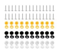 Screw Caps, Furniture Fixing Nails Cover, Dustproof Waterproof Screws Caps, 0.51x0.2 Inches, Ideal for Home Improvement Hardware Cabinet Wire Management Automotive Industrial Pipe Sealing