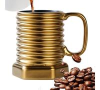 Screw Coffee Mug - 380 ml esagonale a da 380 ml industriale ceramica caffè mug Spiral Hexagonal Bolt Design Cup Drinkware for Cappuccino, Milk, Cocoa, Juice, Home, Cafe, Birthday