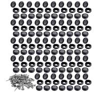 Screw Covers Caps, 100x Screw Caps, M4 Shutter Screws, 85g for Home Use Hinged Fold Cover Sturdy Cabinet Solution Professional Styling Gear Kit System Part Piece Set Part Piece Set Parts