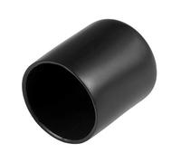 Screw Covers Caps, 15pcs Rubber End 16mm ID Vinyl Round Cap Cover Thread Protectors Blue(Black,30mm)