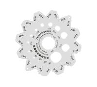 Screw Gauge Thread Pitch Measuring Ruler Screw Measuring Tool