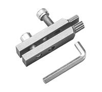 Screw Remover and Extractor, Multifunctional Plumbing Tool, Nail Puller Head, Espansione Threading Support, Rusted Fastener, 1 pezzo Silver, for Household Water Heater Shower Repair
