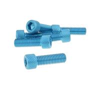 Screw Set 6 Pieces Hex Blue - M8 x 25