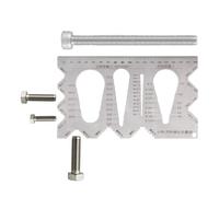 Screw Size Gauge | Efficient Precise Portable Metric Imperial Bolt Measuring Tool - Easy Pocket Carrying Screw Size Measurement Gauge,for Projects, Workshop, Outdoor Work, Mechanics, Construction