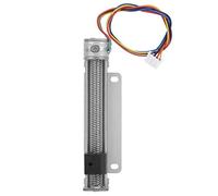 Screw Slide Table Stepper Motor Linear Actuator High Precision Metal Optical Axis Screw Slider for DIY Projects Printers Measurement Equipment 75mm Length 15mm Diameter