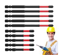 Screwdriver Bit Set 185 g Wear-Resistant Lega non Slip Bits for Electricals, Home Repair, Electrical Installation, Industrial Manufacturing