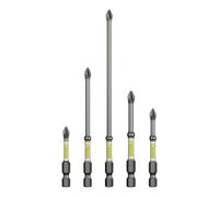 Screwdriver Bit Set - Magnetic D2 Phillips Hex Shank Drill Bits