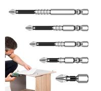 Screwdriver Bit Set, Magnetic Precision Tips, Ergonomic Non-Slip Grip, Wear-Resistant Lega Steel, (20 pezzi), Drill Accessories for Furniture & Appliance Repair