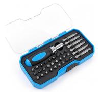 Screwdriver Bit Set - Portable Multi Bit 34-Piece Repair Tool Kit