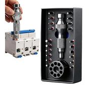 Screwdriver Bits For Drill - Set di 22 pezzi Magnetic Precision Tip, Storage Base with Ergonomic Handle, Multi Purpose Repair Tool Kit for Electronics Metalworking Appliance Camera Phone Tablet