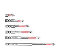 Screwdriver Drill Bit Set, Magnetic Driver Tool Kit, Multi Purpose Repair Bits, High-Performance Steel Build, Precision Fit Strong Design, 20 pezzi, per Drilling, Tightening