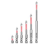 Screwdriver Drill Bit Set, Magnetic Multi-Purpose Driver Kit with High-Performance Steel Bits, Precision Maintenance Tools for Drilling, Loosening, Tightening in Craft Projects,