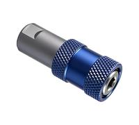 Screwdriver Extension Tool - Hex Connector for Fast Assembly | 1/4 Inch Power Bit Holder with Secure Lock & Lightweight Build for Cabinet Installation Metal Projects DIY Repairs Carpentry Construction