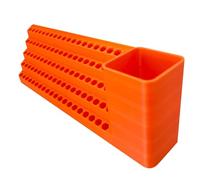 Screwdriver Organizer Rack, Storage Holder, Wall Mounted Tool Stand, Screwdriver Bit Keeper, Space Saving Design, for Home Garage Workshop Mechanic Construction Electrician and Basement Use