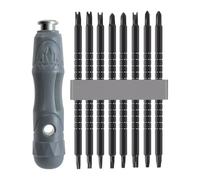 Screwdriver Set - 17-in-1 Retractable Electrician Repair Tool Kit | Multifunctional precision driver with 16 steel bits. Perfect for home appliances, electronics, mechanics, and plumbing.