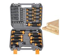 Screwdriver Set With Case | 59-Piece Precision Portable Magnetic Tool | Screwdriver Bit Set For Repair Watch Eyeglass Bike Furniture Home Garage Bicycle Electric Computer