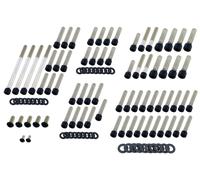 Screws4Bikes Set di viti HD Dyna e Softail SOFTAIL 18- NERO