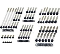 Screws4Bikes Set di viti HD Touring/FXR da 87 TOURING 07-16 NERO